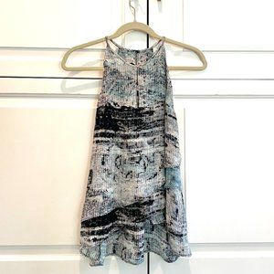Parker Tiered Silk Tank
